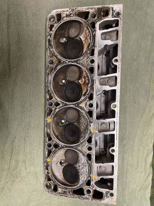 Used 317 Cylinder Head #056