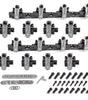 BBC Shaft Rocker Arm Kit 1.70/1.70 Ratio