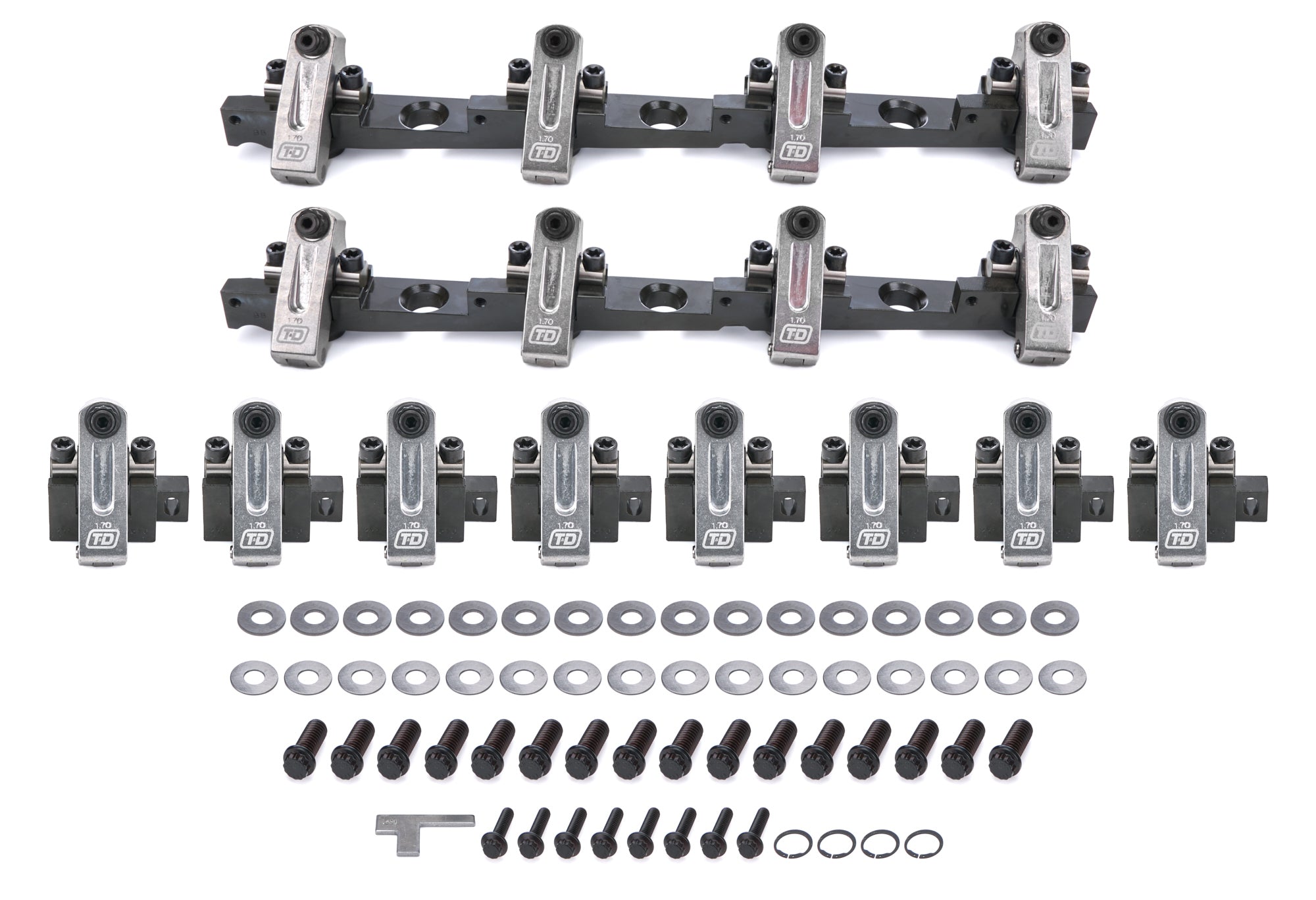 BBC Shaft Rocker System w/Brodix BB2+ Heads