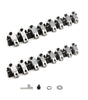 Shaft Rocker Arm System GM LS w/AFR LS3 Heads