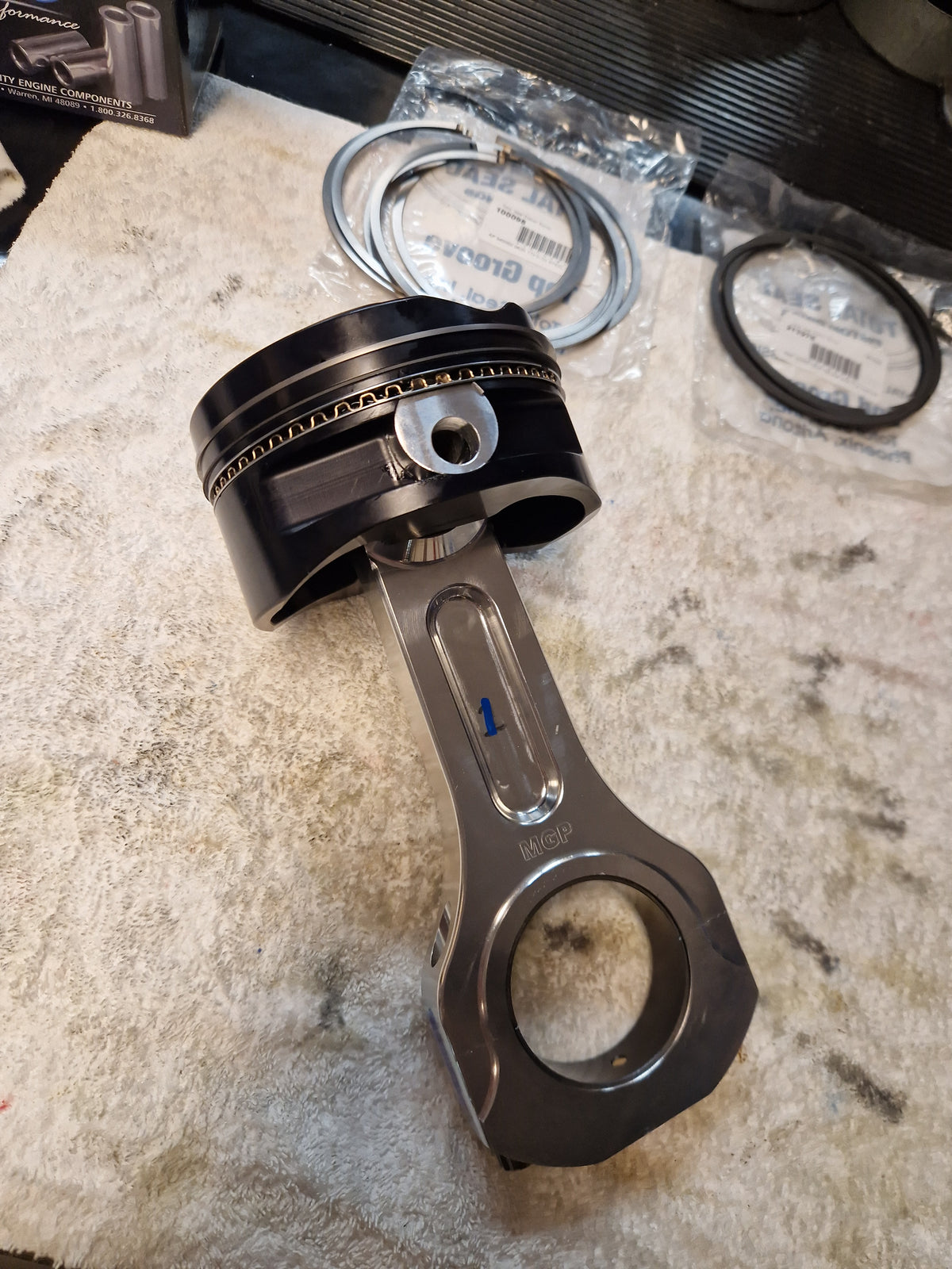 Preowned Brodix 4.25" Stroke BBC Short Block+ – MGP Rods, Callies Ultra Boost