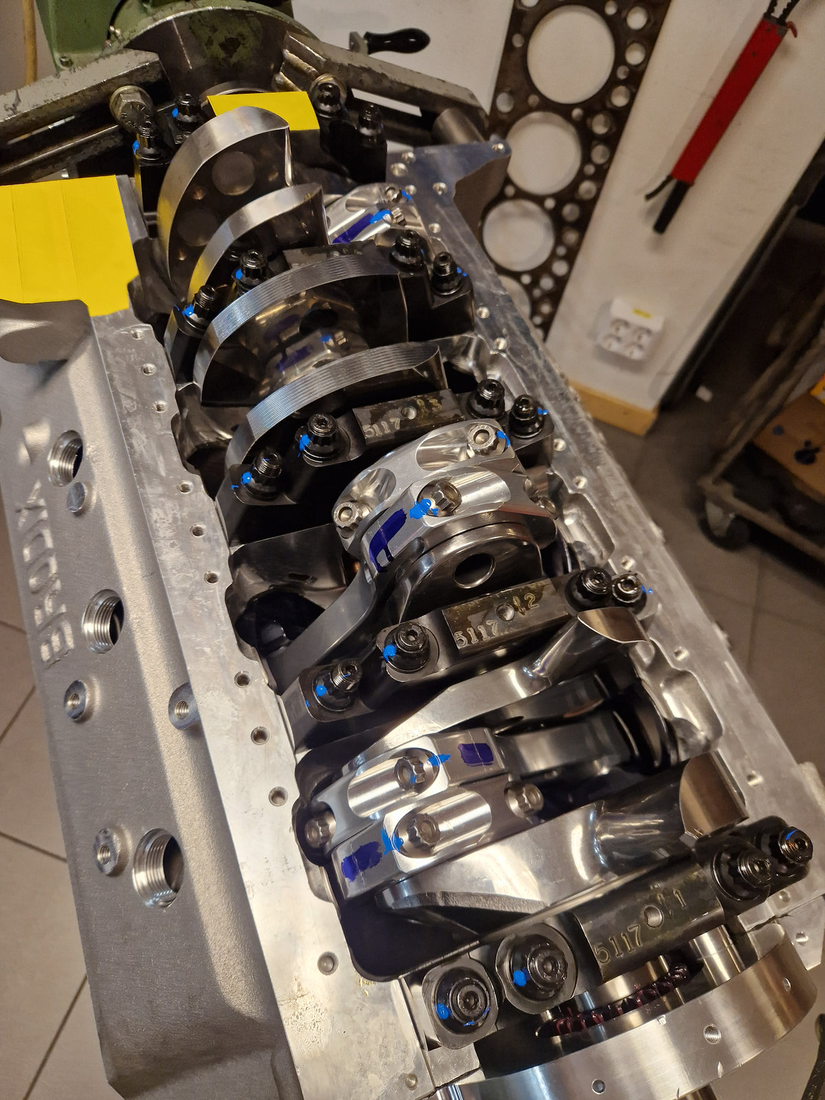 Preowned Brodix 4.25" Stroke BBC Short Block+ – MGP Rods, Callies Ultra Boost