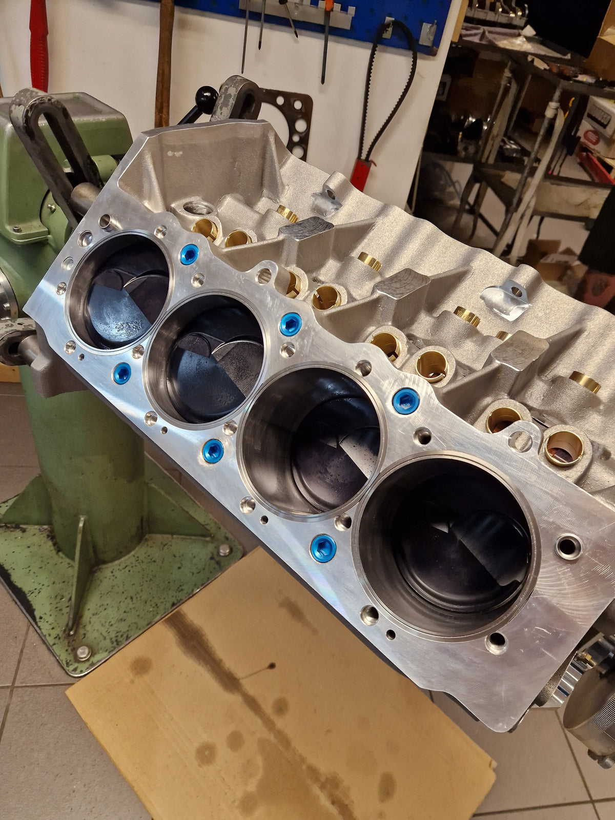 Preowned Brodix 4.25" Stroke BBC Short Block+ – MGP Rods, Callies Ultra Boost
