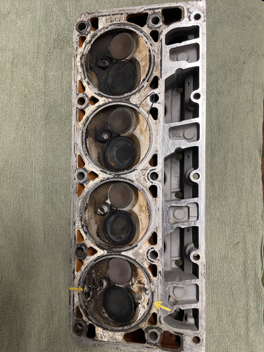 Used 799 Cylinder Head #058