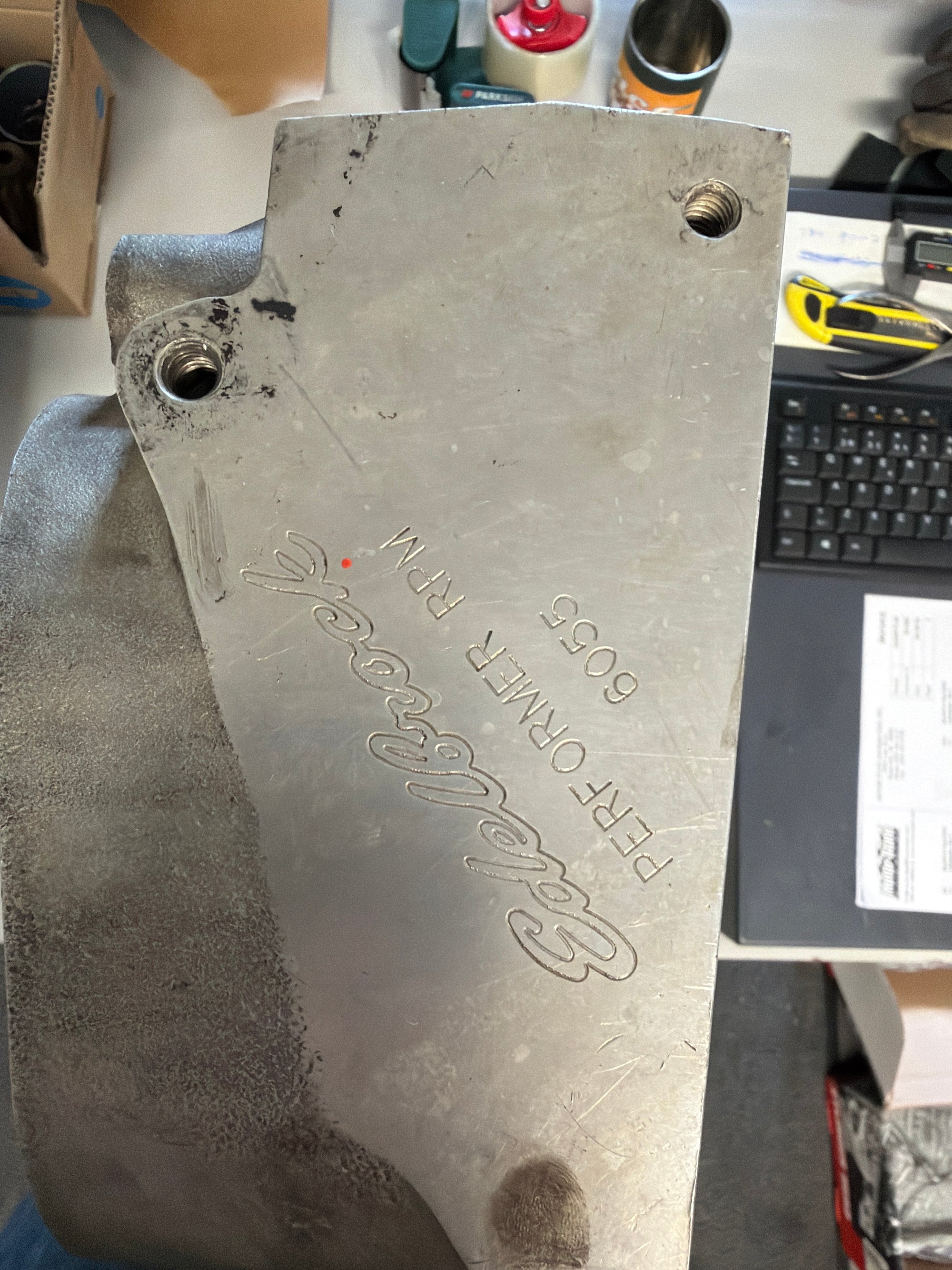 Edelbrock Performer RPM Chevrolet Bigblock Cylinder Heads - PREOWNED