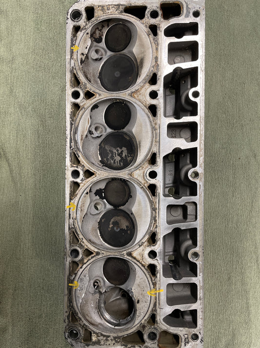 Used 823 Cylinder Head #034