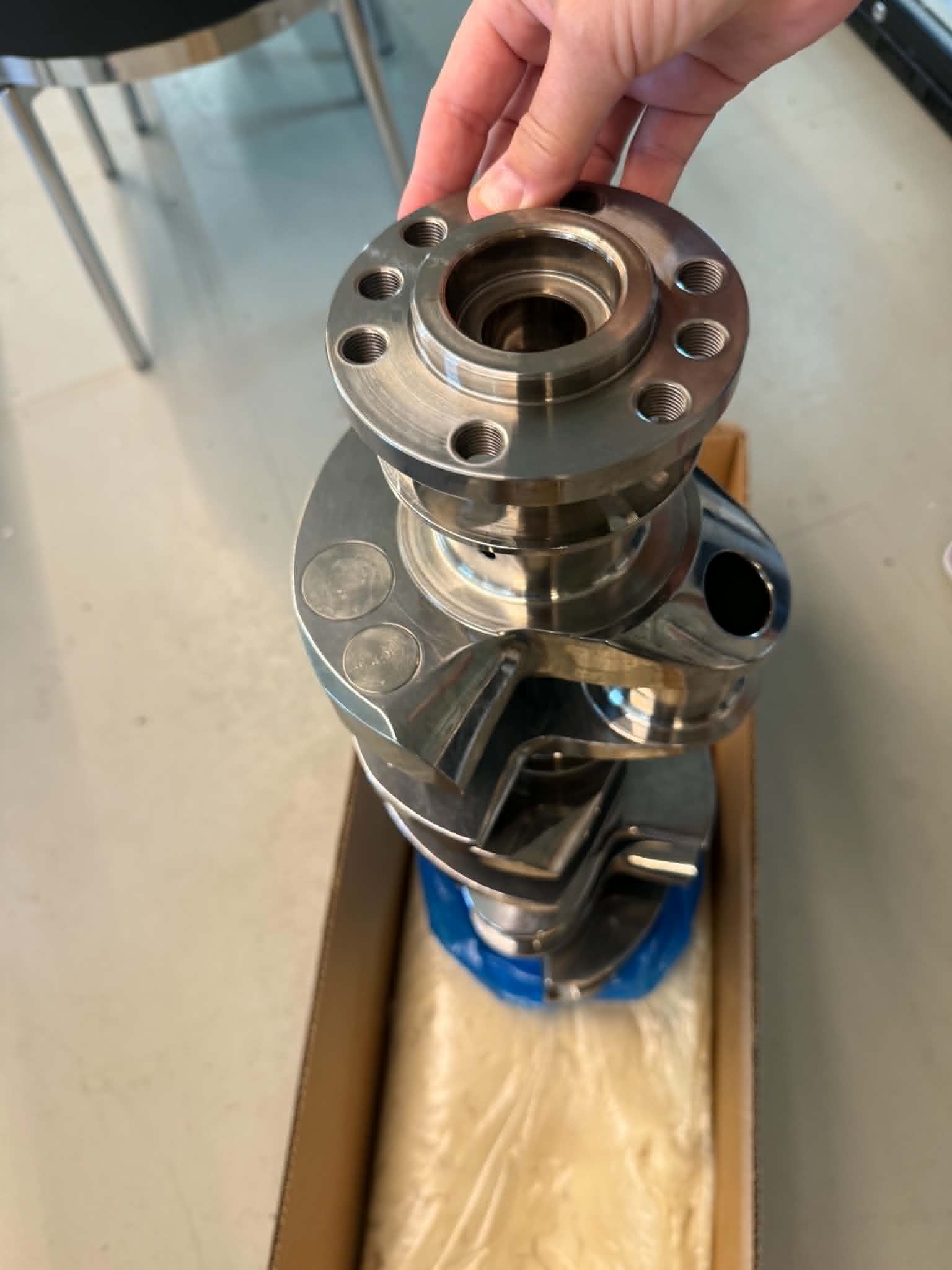 Dart Billet Big Block Chevy Block & Callies Ultra Boost Billet Crankshaft