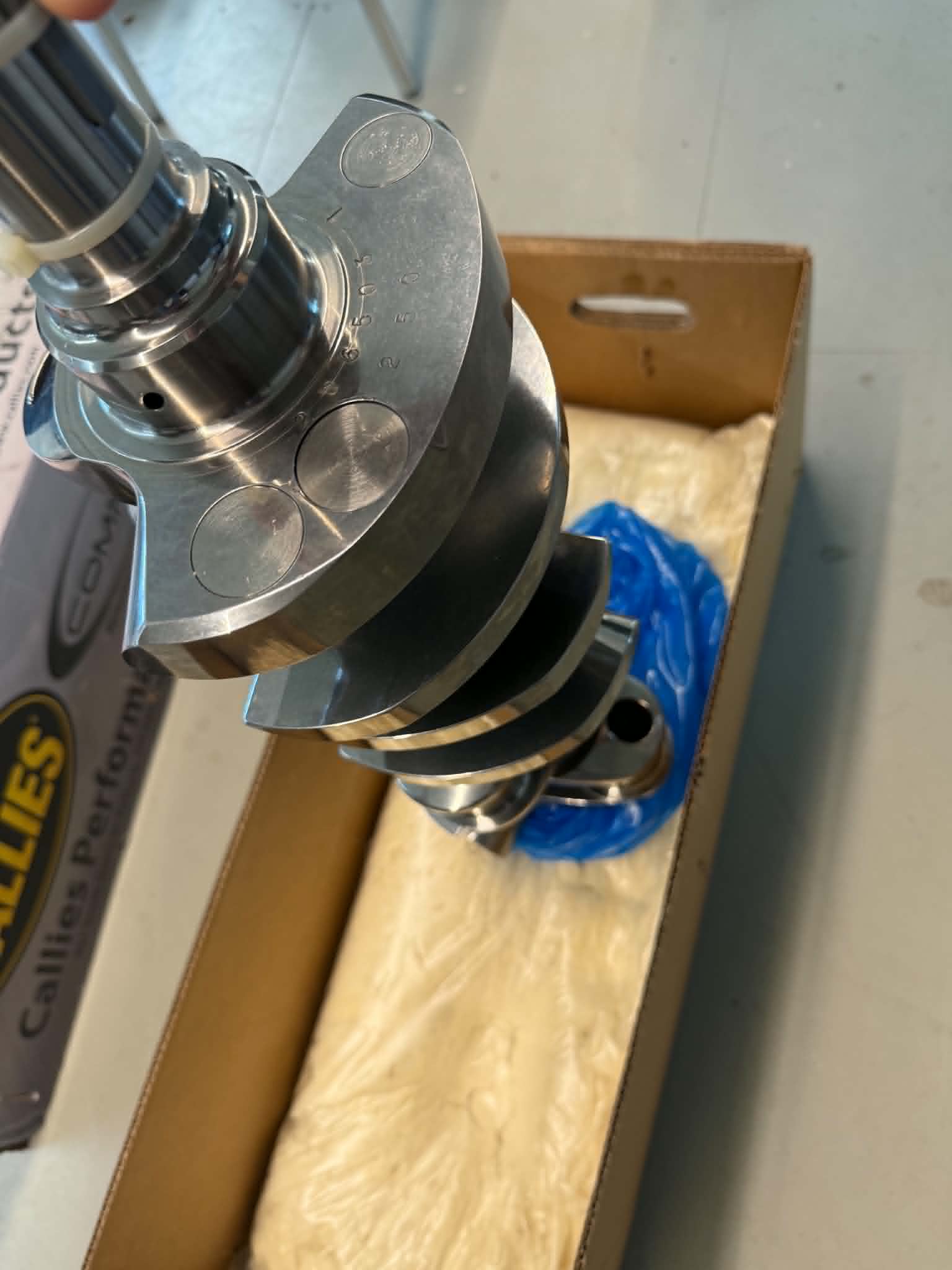 Dart Billet Big Block Chevy Block & Callies Ultra Boost Billet Crankshaft