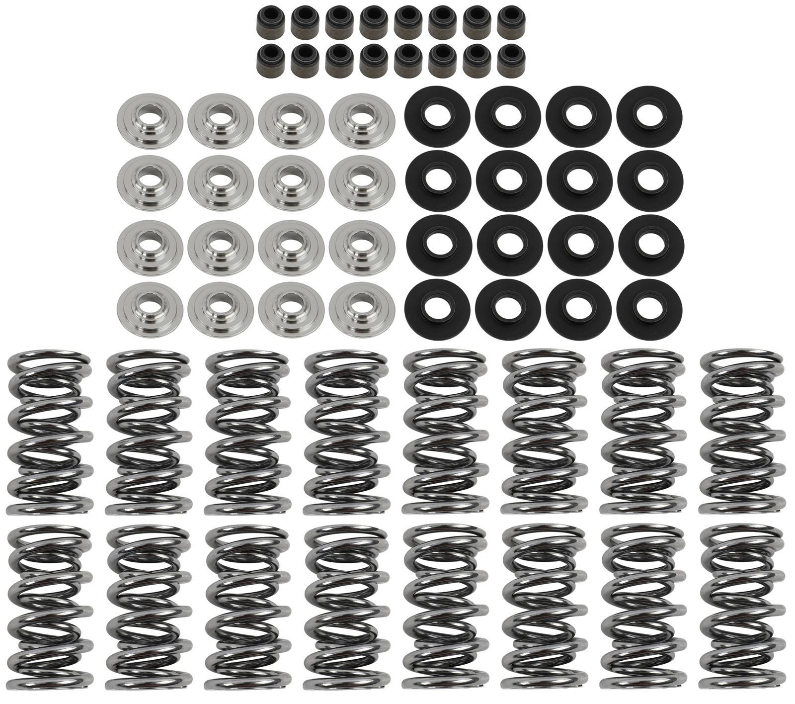 BTR Platinum LS Dual Spring Kit Titanium Retainers - .660" Lift - SK001T