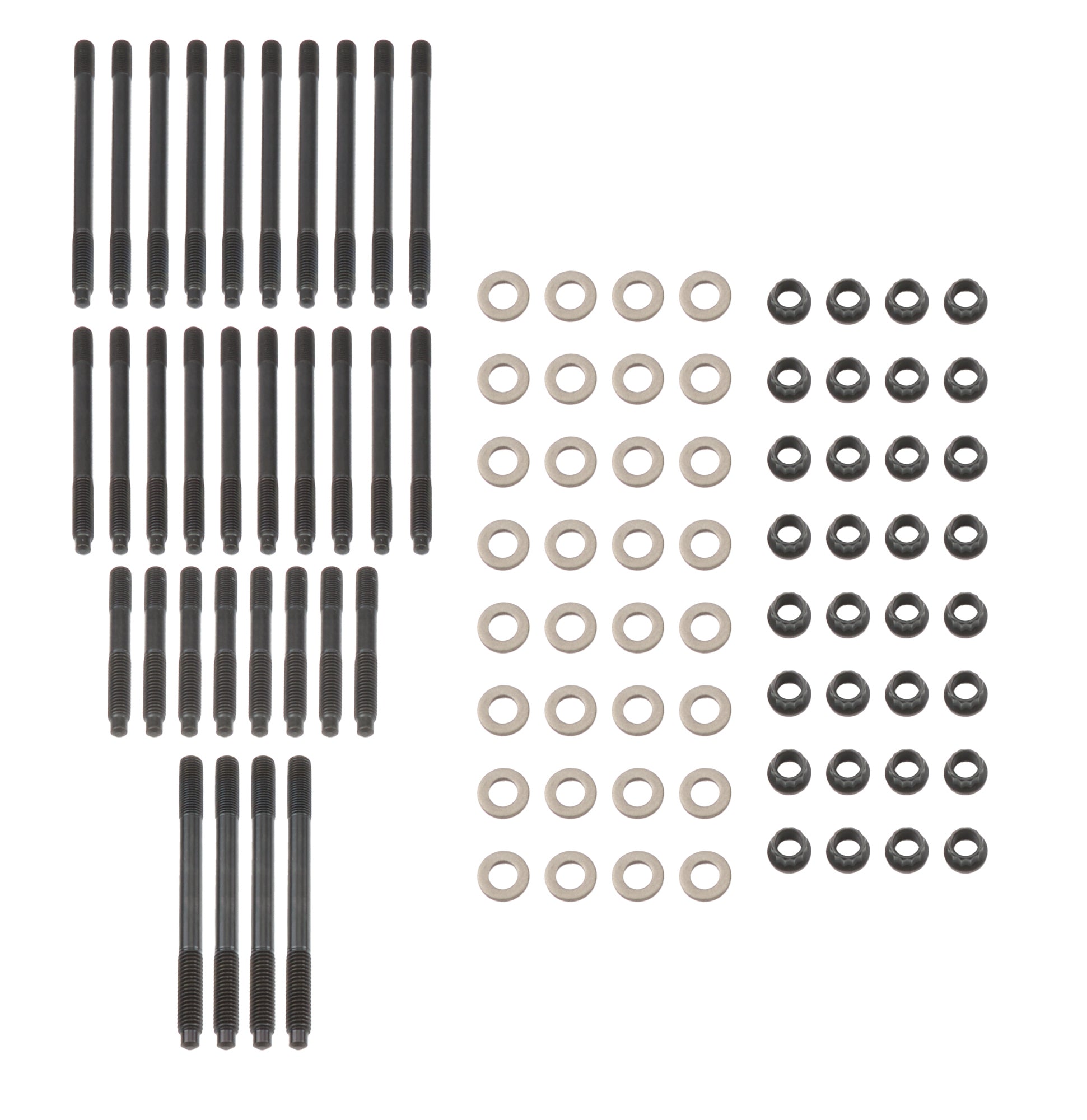 BBC Head Stud Kit for Brodix Alm. Blocks