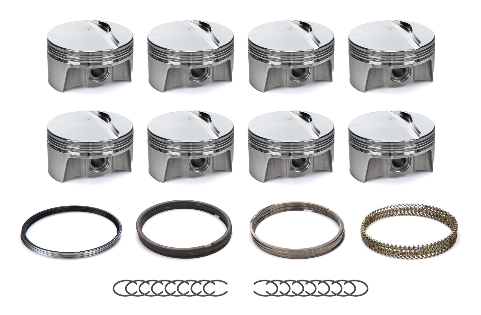 GM LS F/T Piston Set w/Rings 3.905 Bore