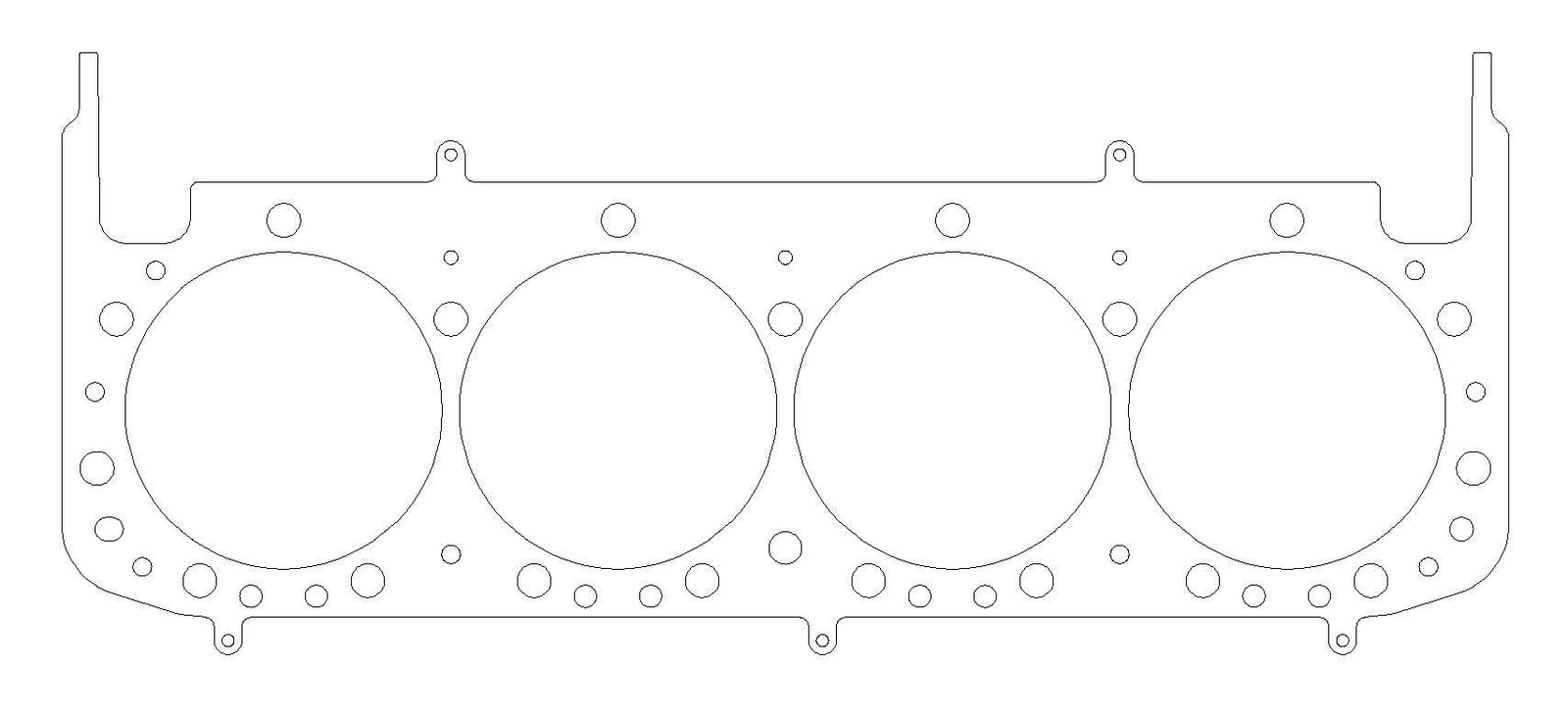 4.270 MLS Head Gasket SBC w/4.5in Bore Centers