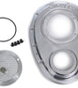 Aluminum Timing Cover - SBC w/BBC Snout 2pc.