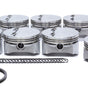 SBC E Piston Set 4.030 F/T -5cc