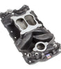 SBC Performer Air Gap Manifold - 262-400 Black