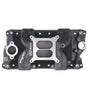 SBC Performer RPM A/G Manifold - Black Finish
