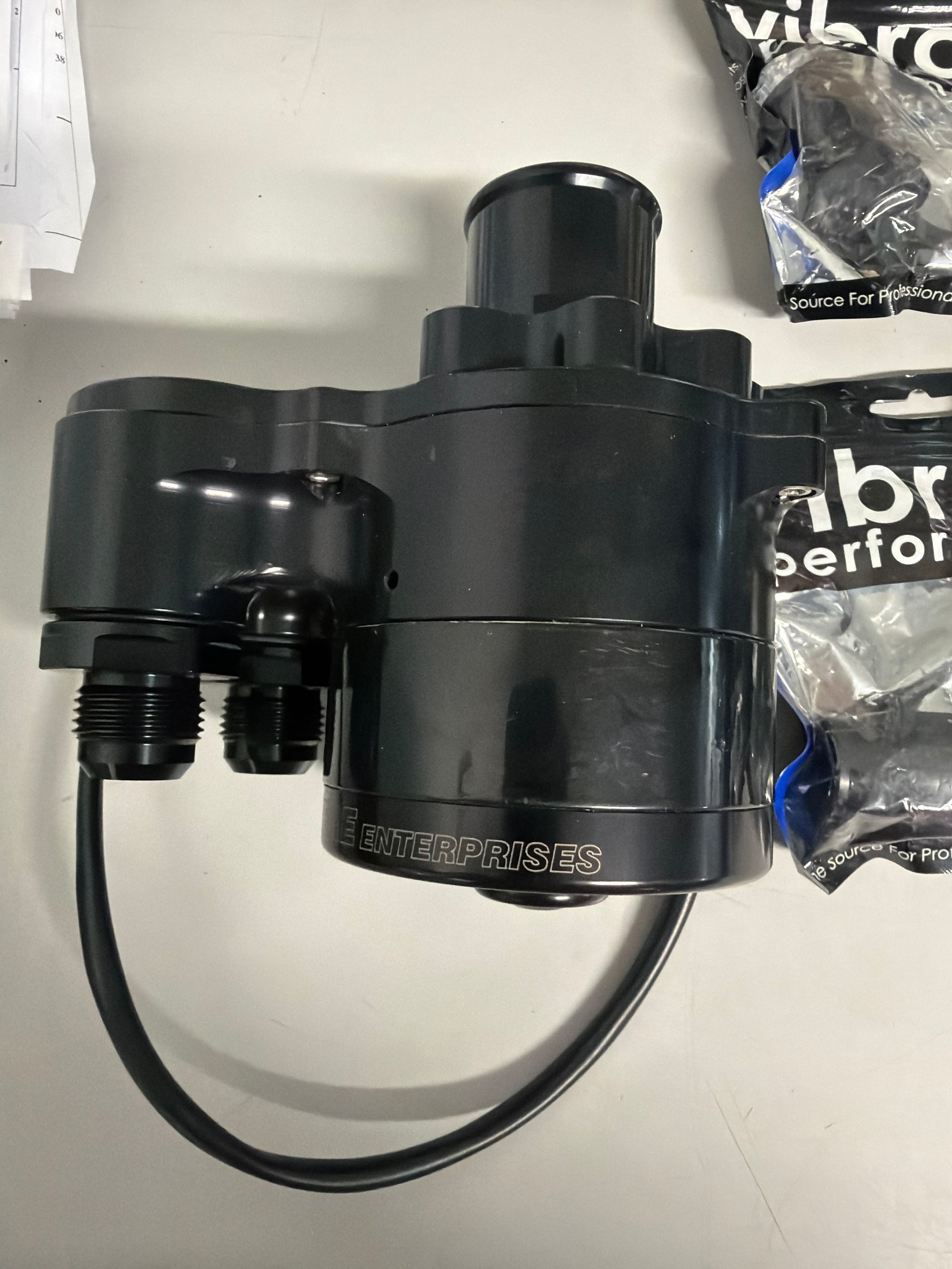 Meziere remote waterpump + fittings & hoses - PREOWNED