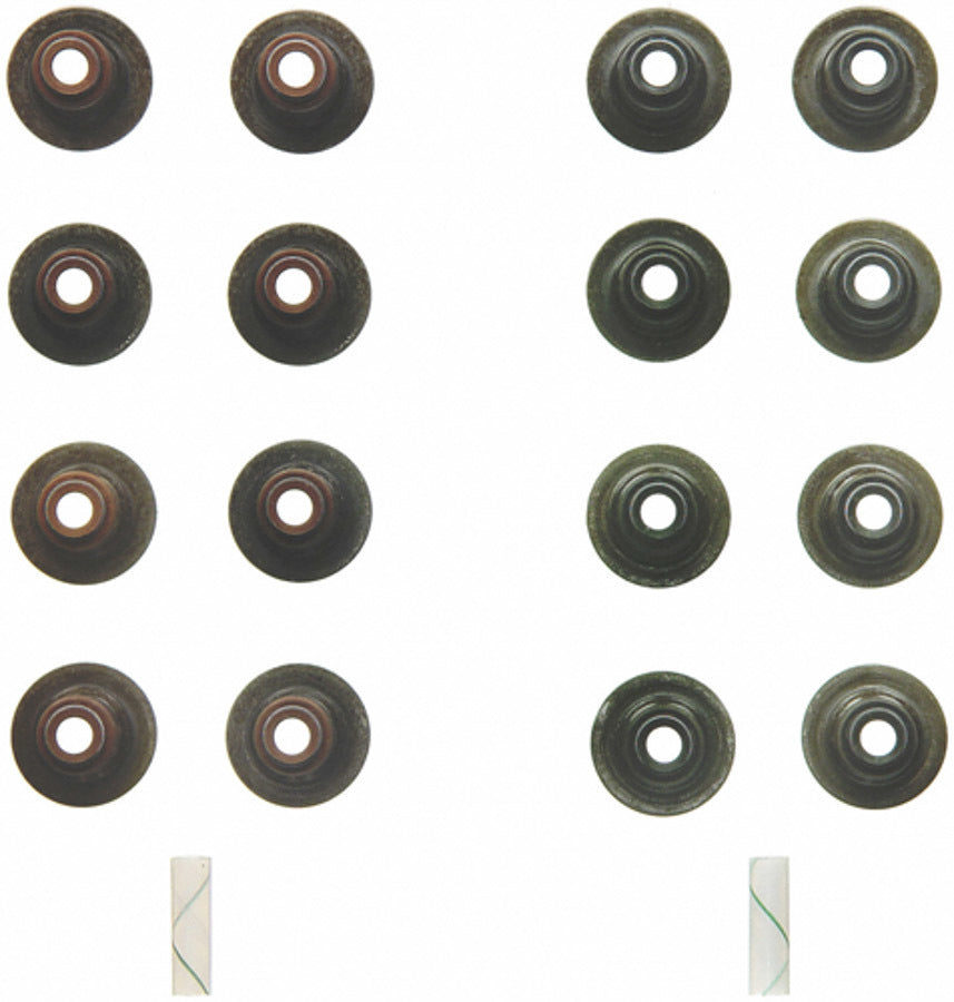 Valve Stem Seal, Umbrella Stop, GM LS-Series, Set of 16
