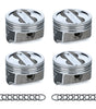 SBC Dish FHR Piston Set 4.030 Bore -18cc