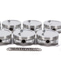 SBC Forged Dished Piston Set 4.125 Bore -15.2cc