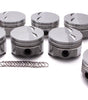 Pontiac 400 Forged F/T Piston Set 4.150 -4.5cc