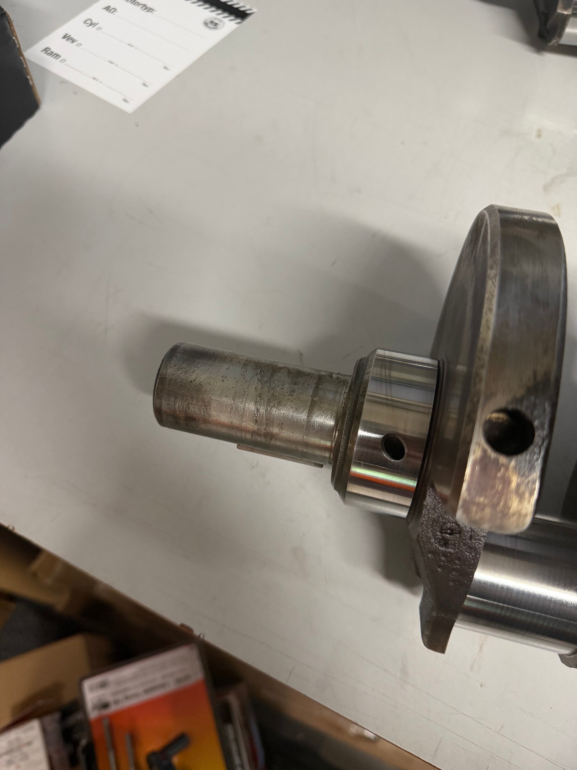 Used GM LS Gen IV Crankshaft, 3.622" Stroke, 58X, 010/010 #27