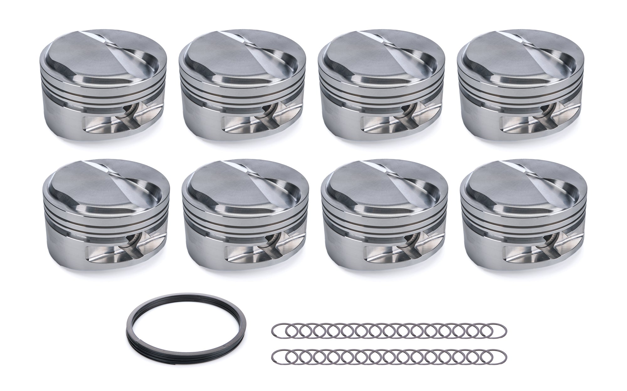 BBC Dome Piston Set 4.530 Bore  +22.3cc
