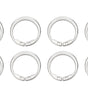 Retaining Rings  8pk For 9/16 Shaft