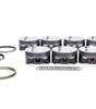 SBC PowerPak F/T Piston Set 4.040 Bore -5cc