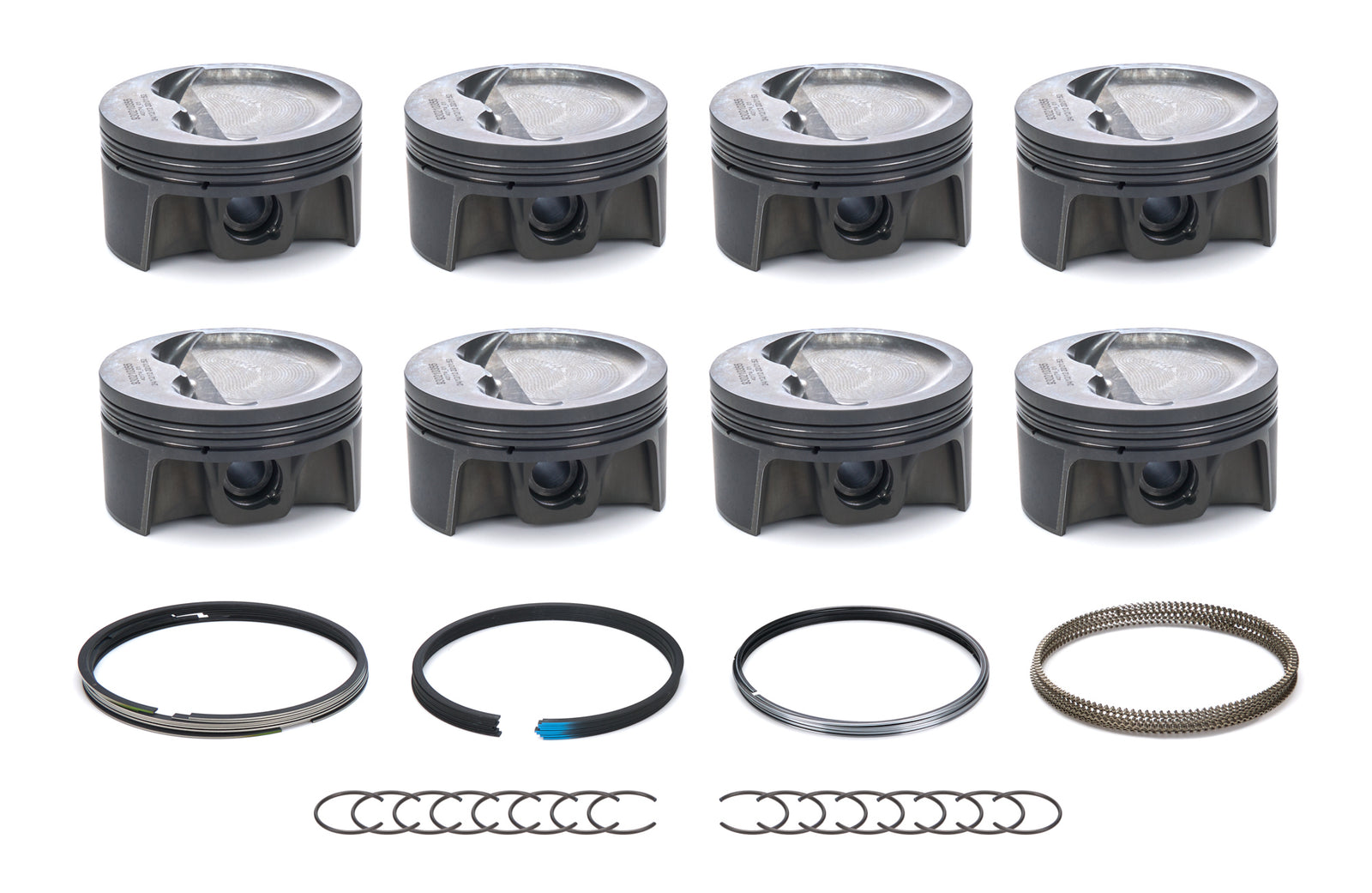 SBC Dish PowerPak Piston Set 4.155 Bore -20cc