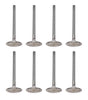 Manley Exhaust Valve, Extreme Duty, 1.880 in Head, 0.342 in Valve Stem, 5.422 in Long, Inconel, Big Block Chevy, Set of 8