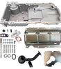 Oil Pan GM LT Eng. Swap Drainbacks Cast Alm.