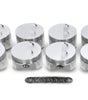 SBC Flat Top Piston Set 4.040 Bore -5cc