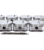 SBC Flat Top Piston Set 4.125 Bore -5cc