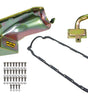 6qt Oil Pan Kit BBC Zinc Finish