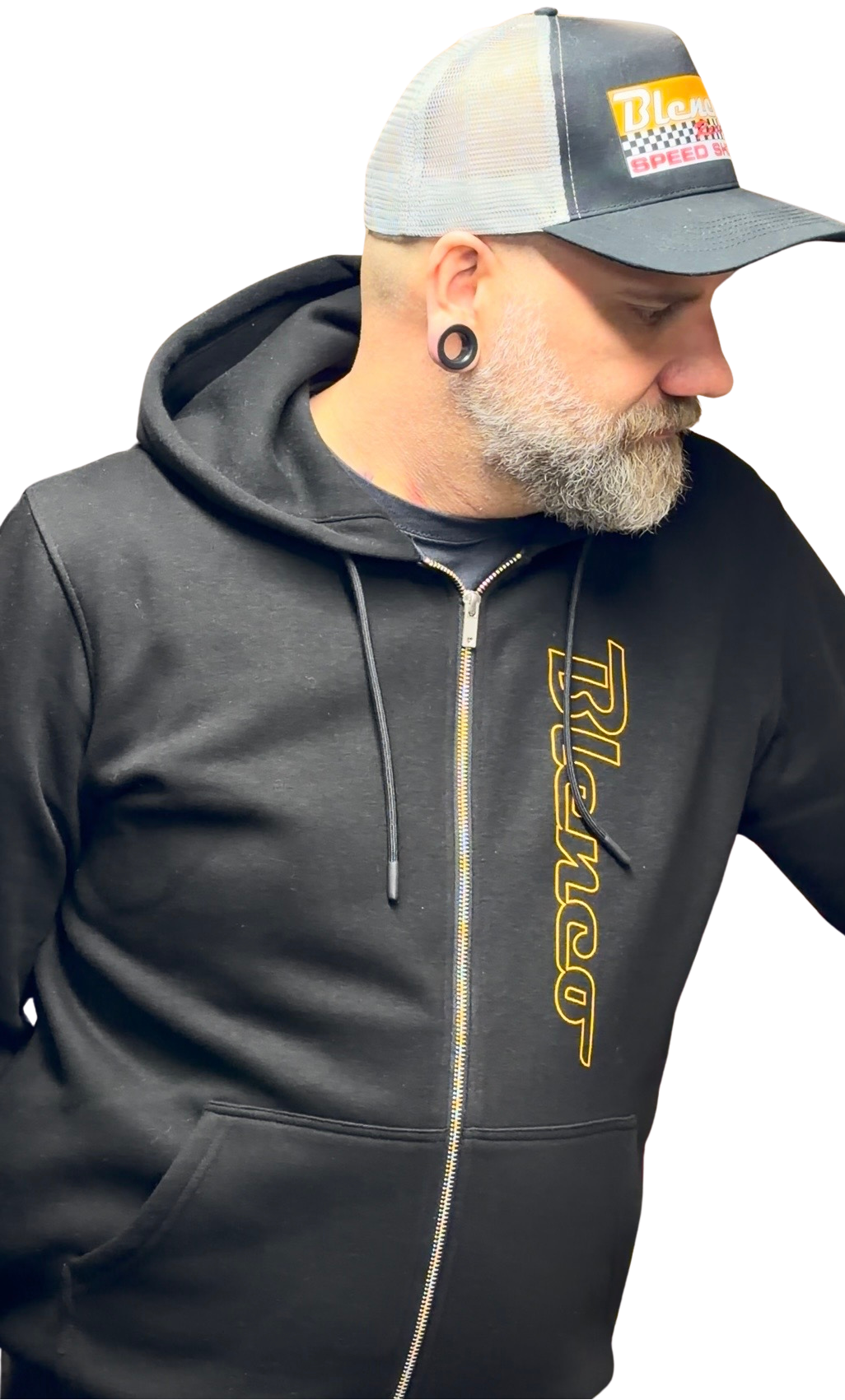 Blenco Speedshop Zip Hoodie
