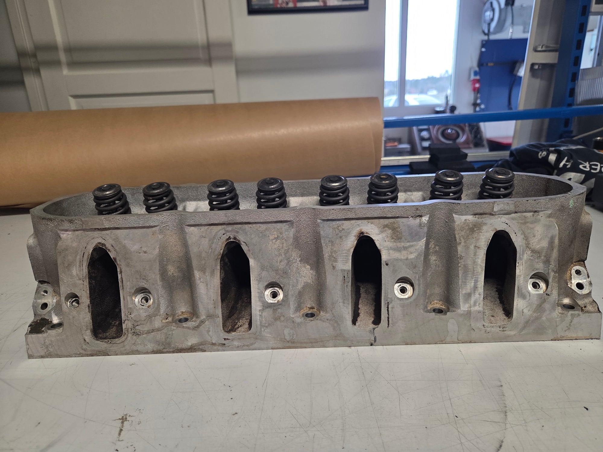 Used 317 Cylinder Head #023