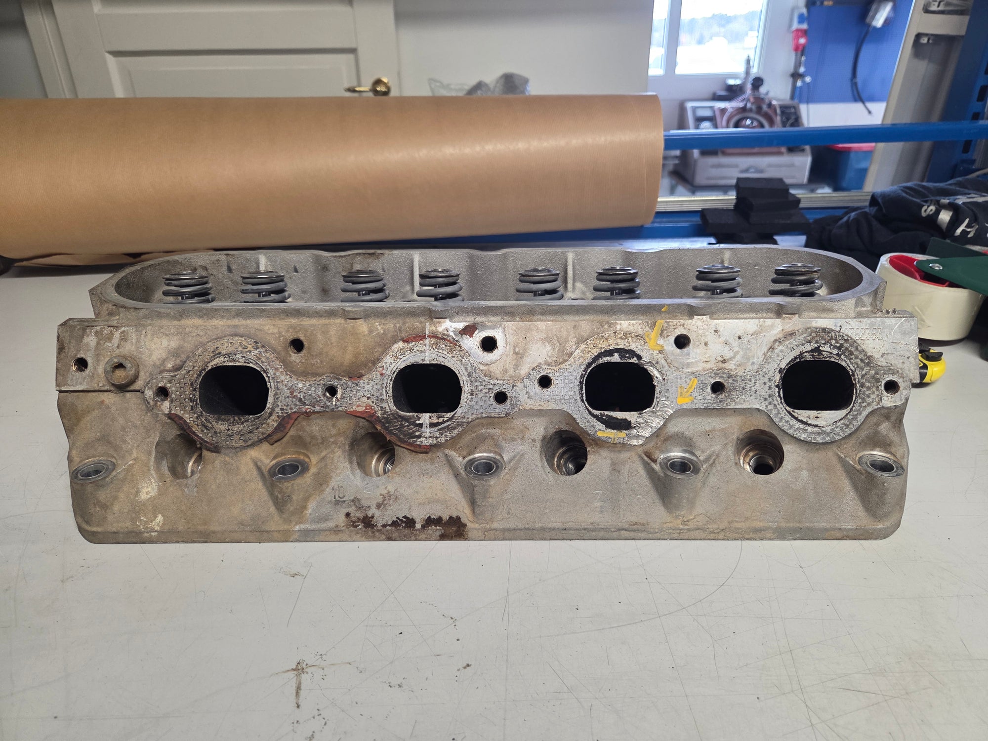 Used 317 Cylinder Head #027