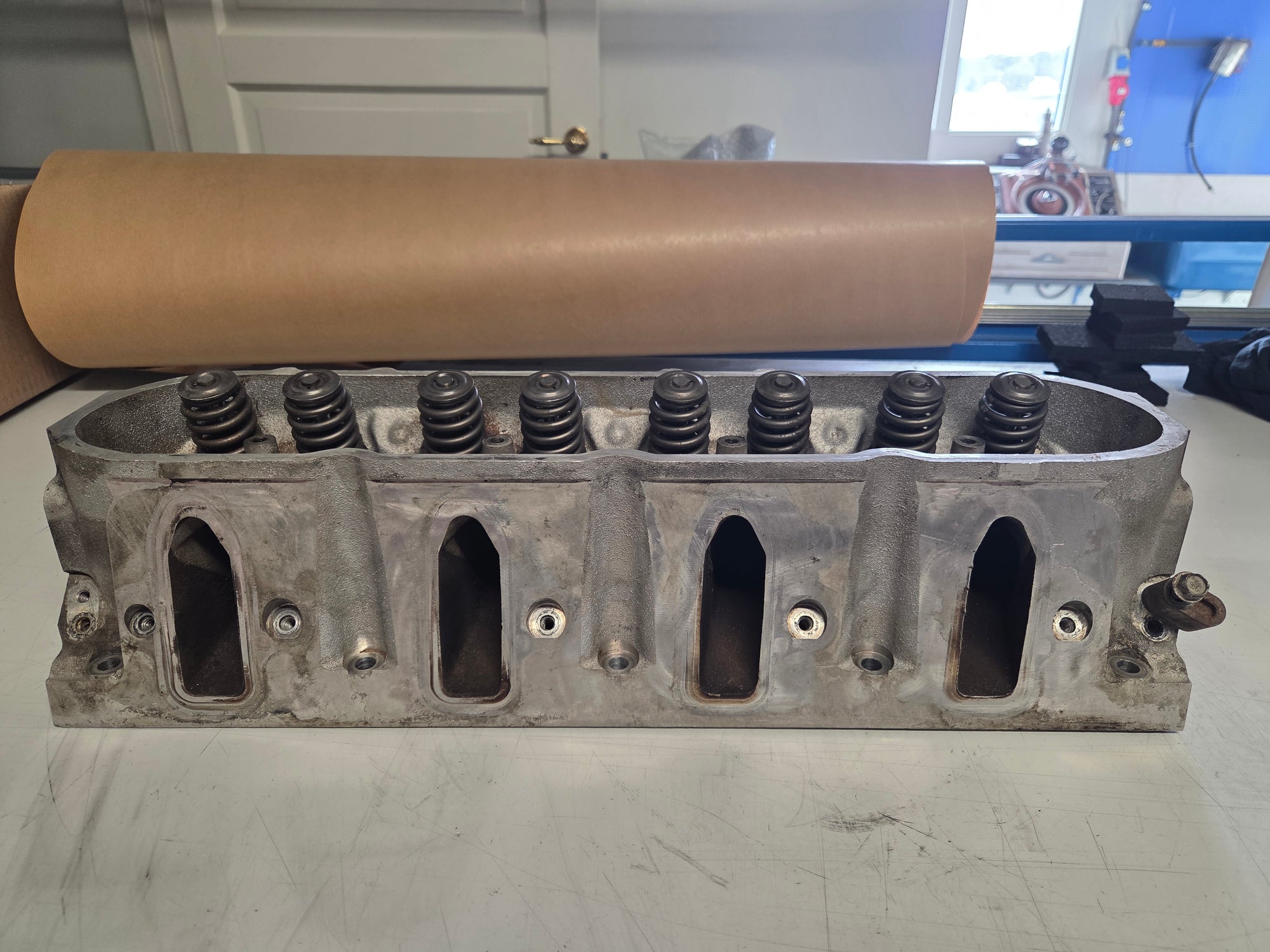 Used 317 Cylinder Head #045