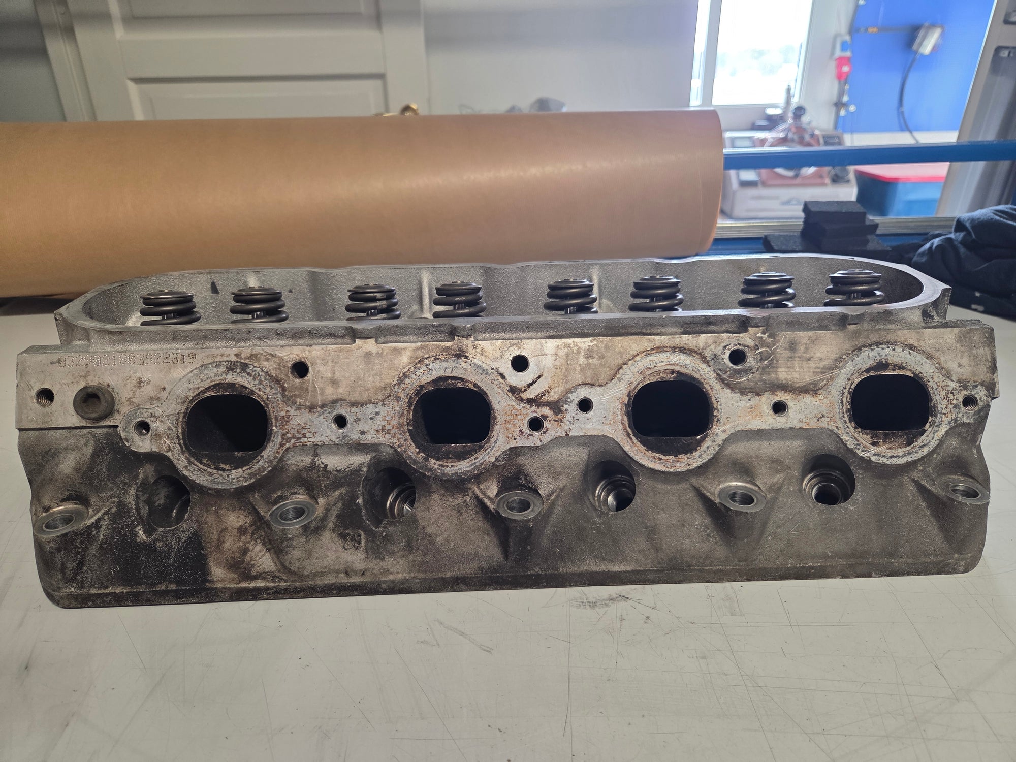 Used 317 Cylinder Head #045