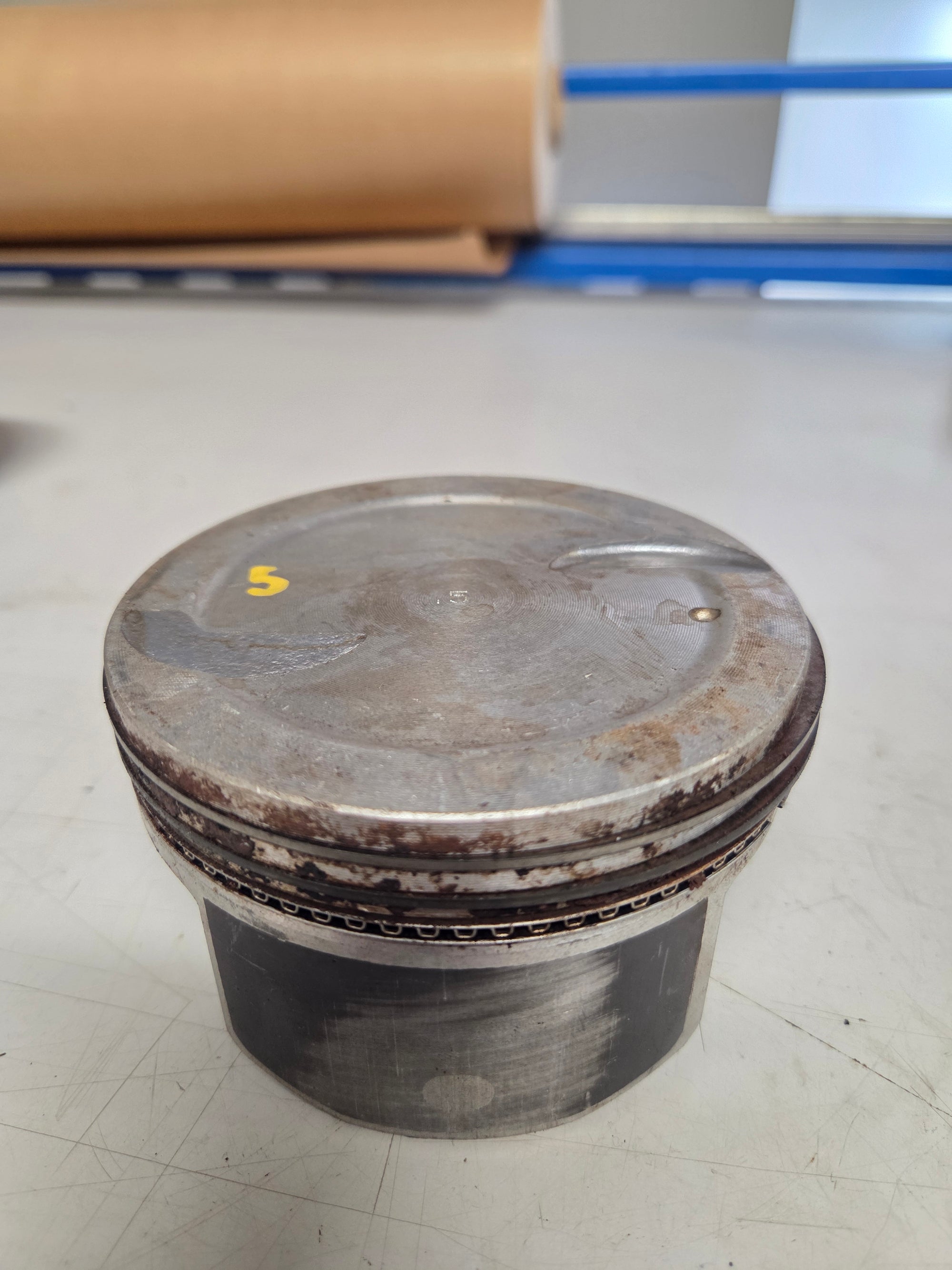 Used GM LS 6.0 Dished Piston Set, .020" / 0.5 mm Oversize