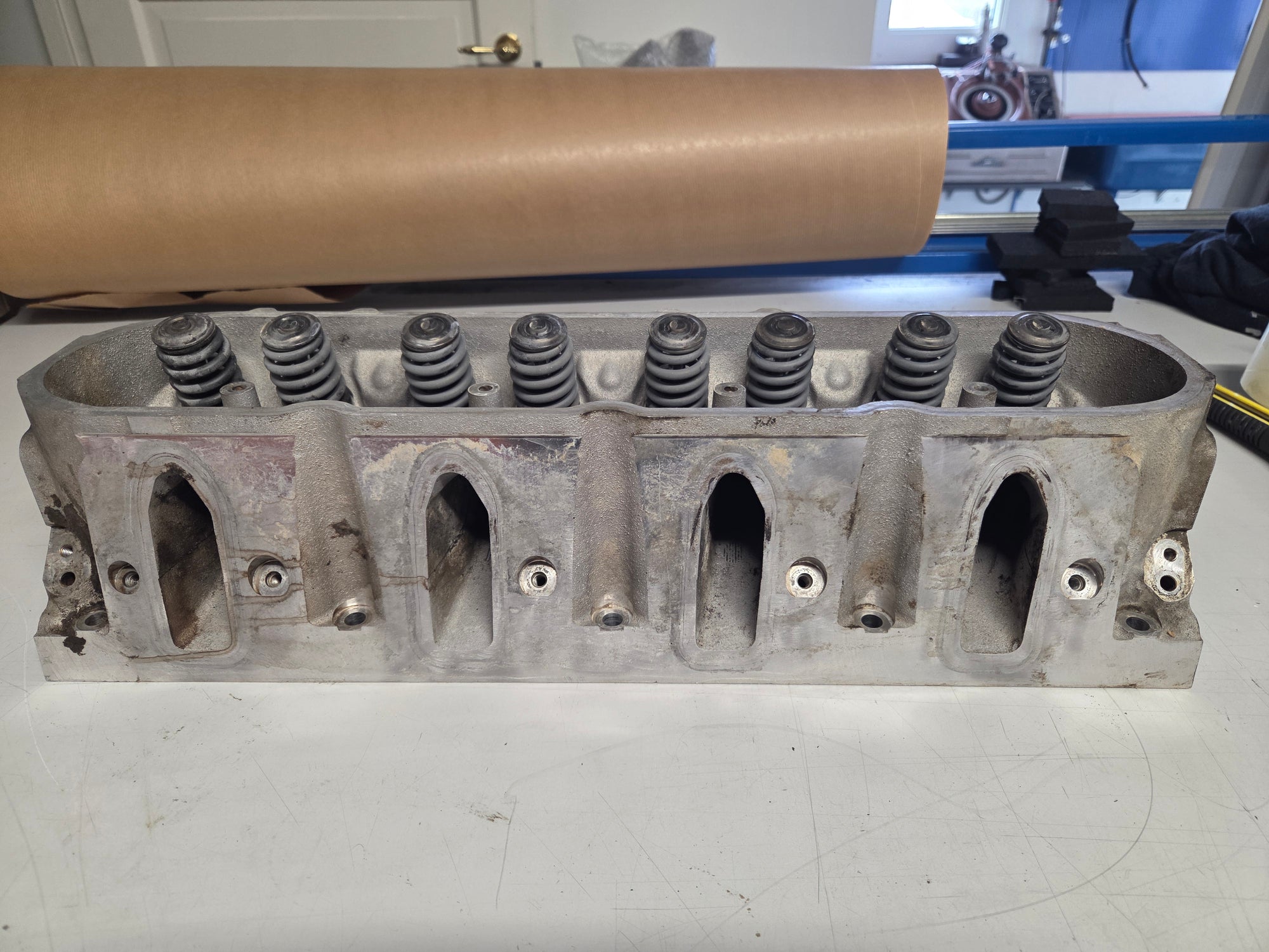 Used 317 Cylinder Head #027