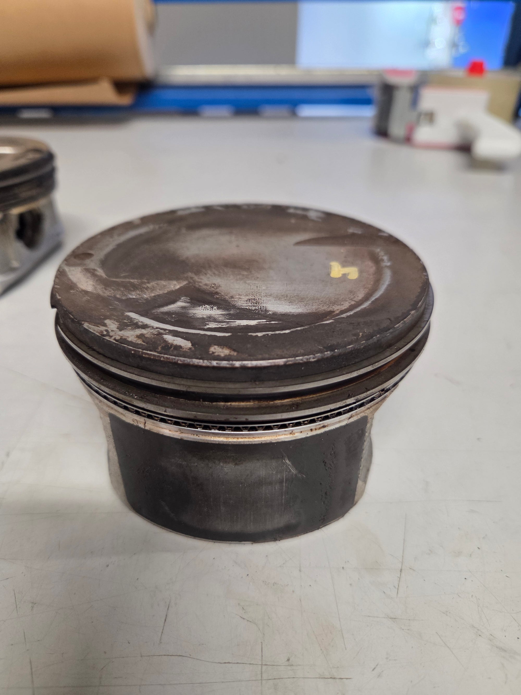 Used GM LS 6.0 Dished Piston Set, Standard Bore