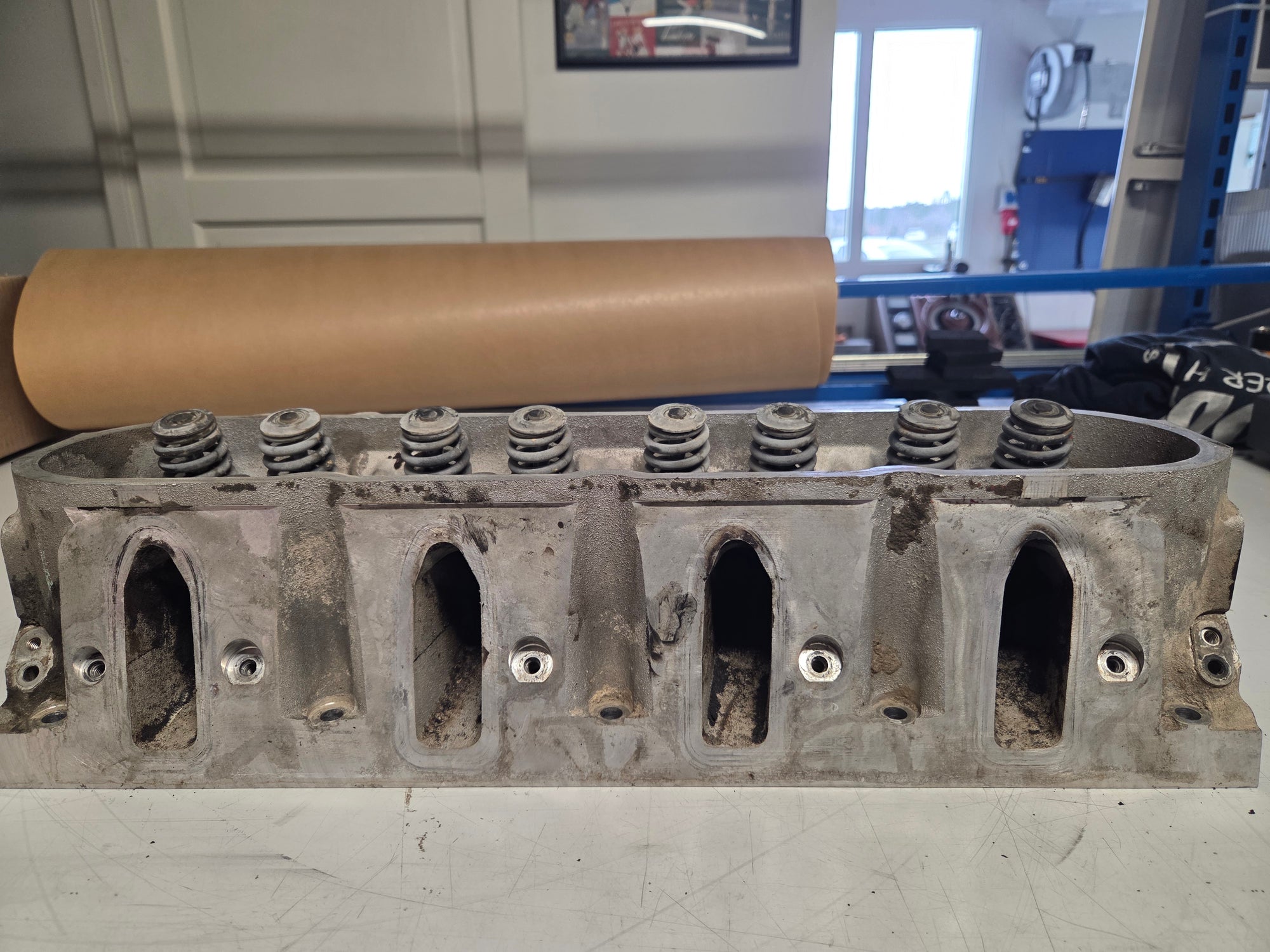 Used 317 Cylinder Head #013