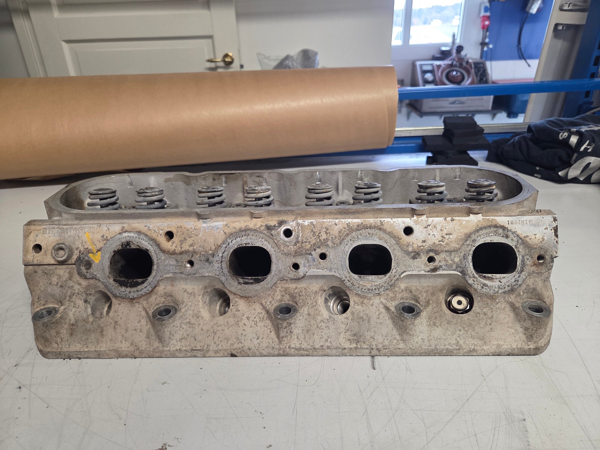 Used 317 Cylinder Head #013