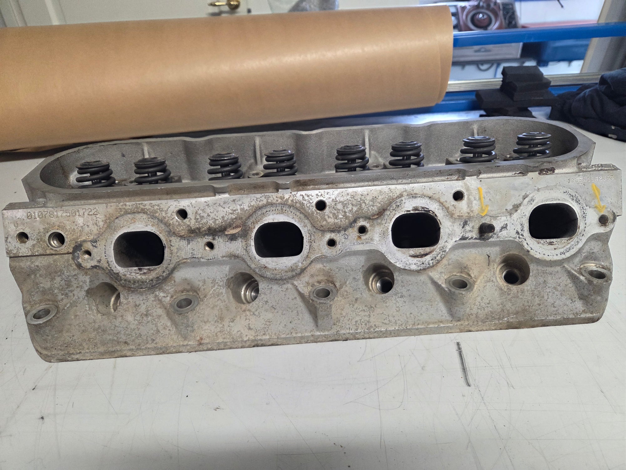 Used 317 Cylinder Head #023