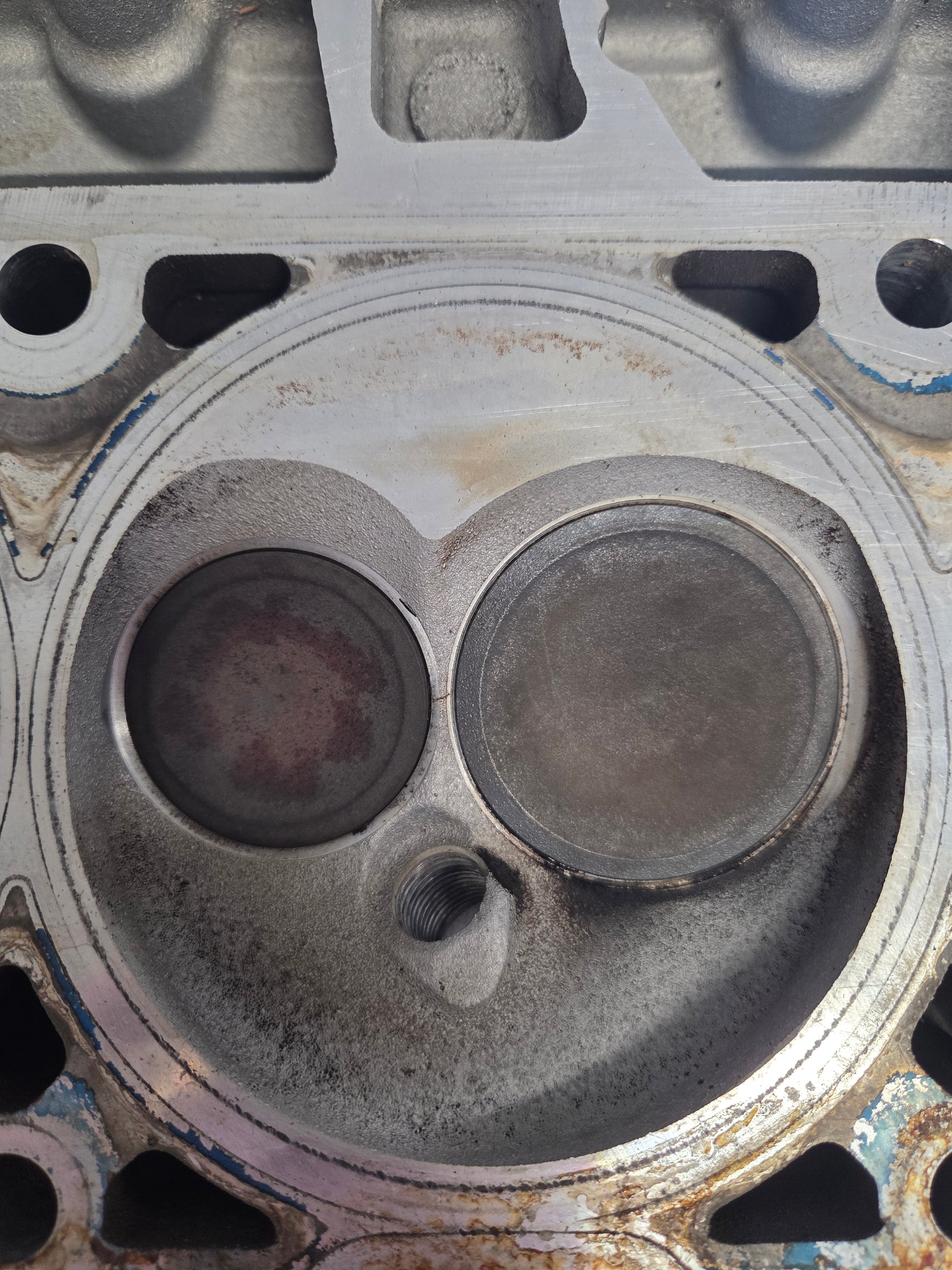 Used 317 Cylinder Head #046