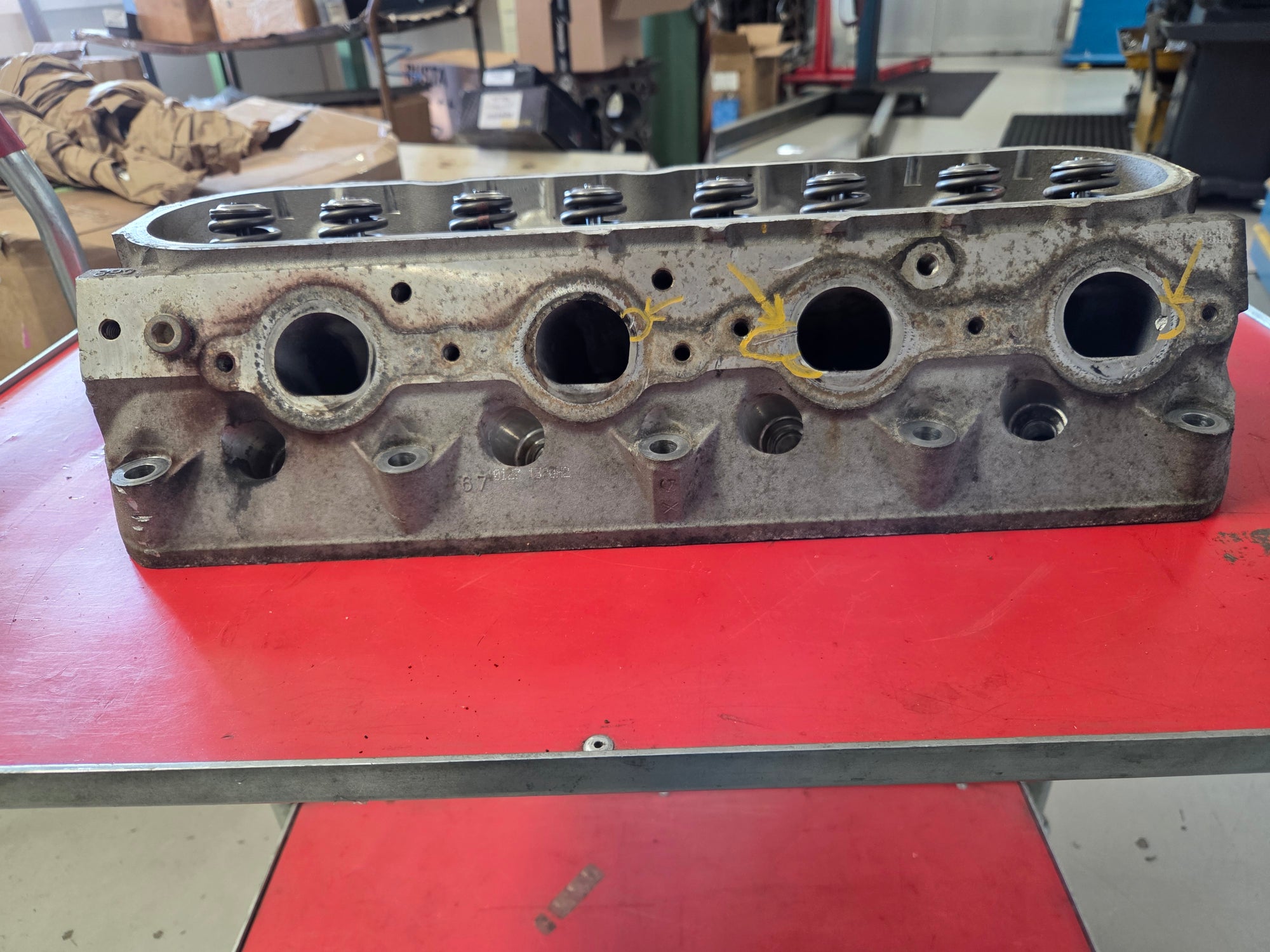 Used 823 Cylinder Head #049