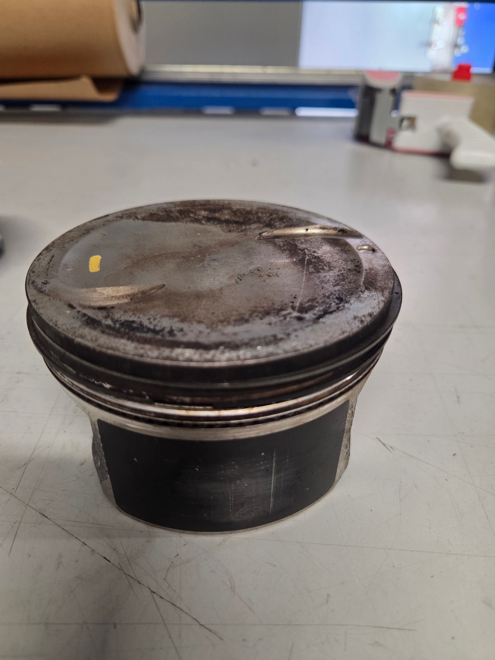 Used GM LS 6.0 Dished Piston Set, Standard Bore
