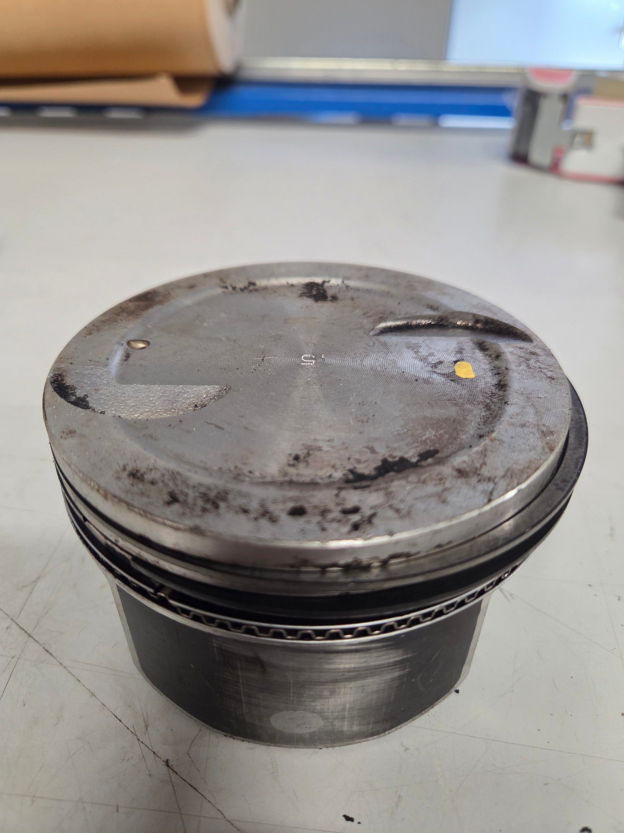 Used GM LS 6.0 Dished Piston Set, .020" / 0.5 mm Oversize